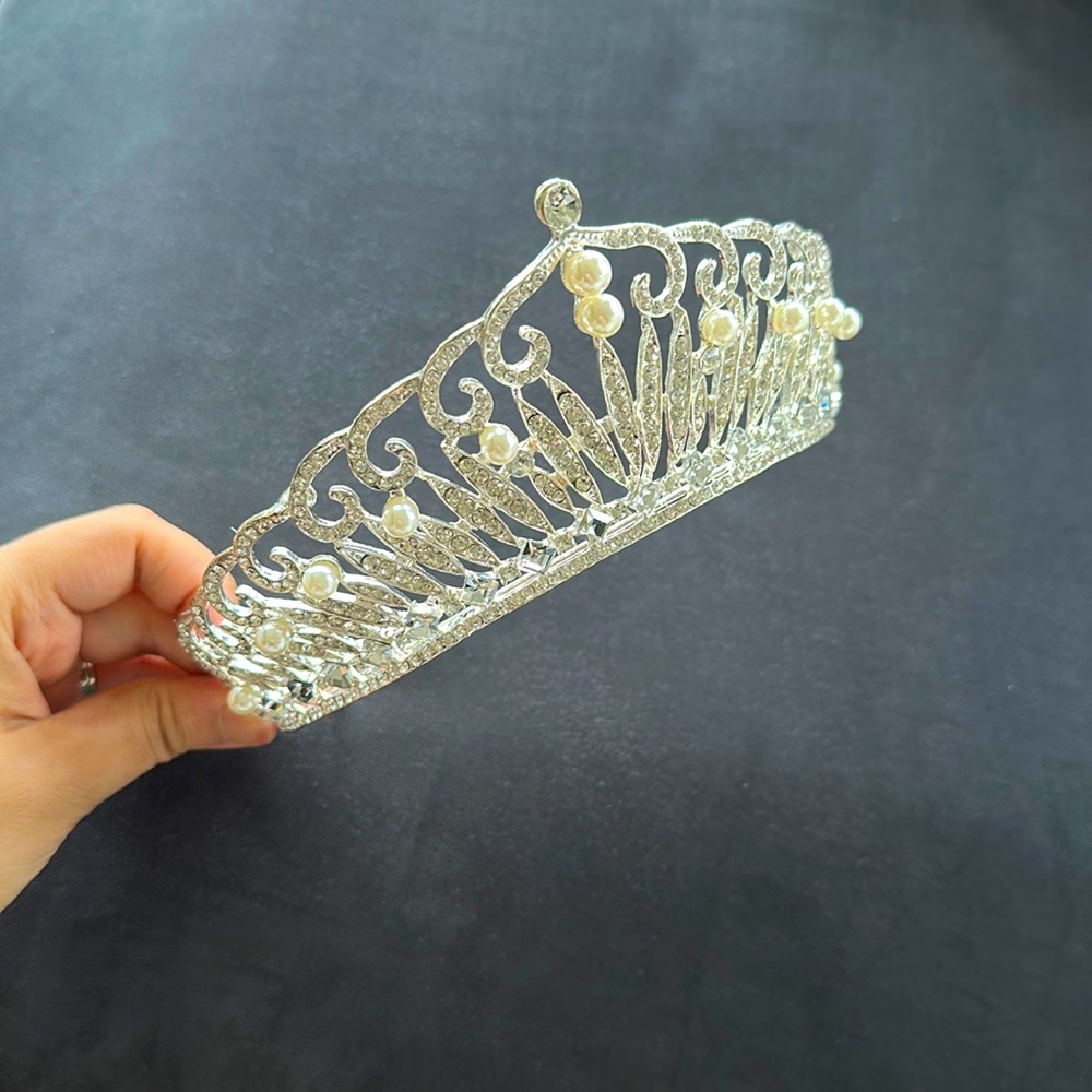 Rhinestone tiara